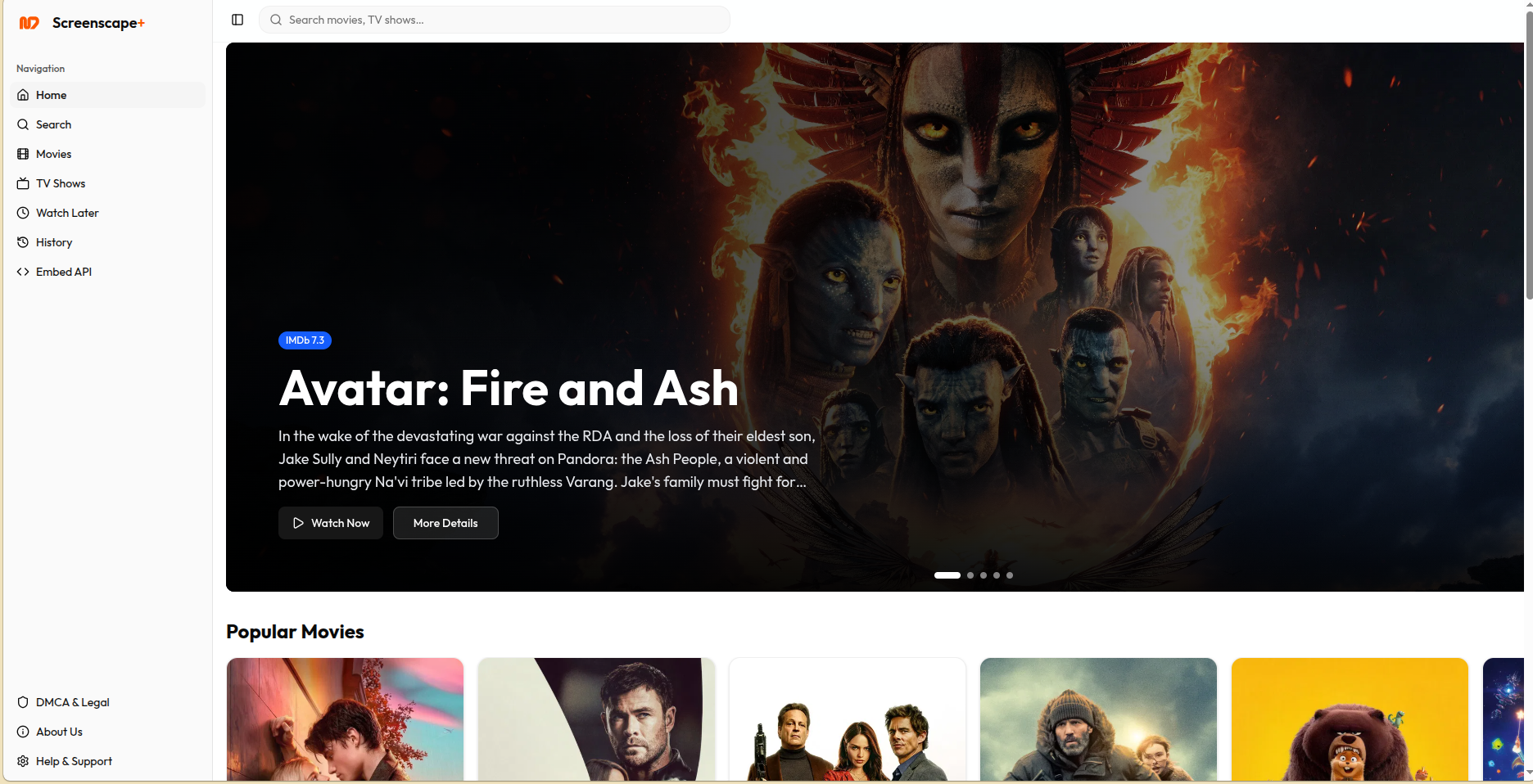 ScreenScape Streaming